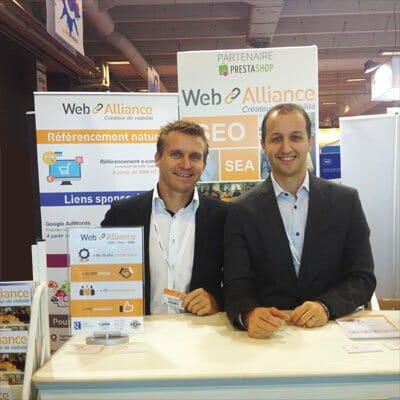 Septembre 2014 : Web Alliance présent sur le village prestashop au e-commerce Paris