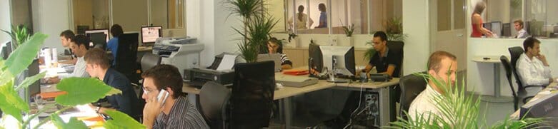 Septembre 2010 : Après de gros travaux, Web Alliance emménage dans des locaux de plus de 200m² dans le quartier d’affaires de l’Arenas – Nice