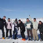 Février 2011 : Premier week-end au ski en équipe, qui deviendra une tradition par la suite