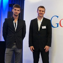 Novembre 2013 : Guillaume et Daniel chez Google
