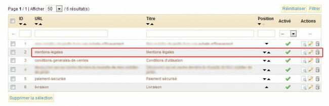 Prestashop : comment modifier les mentions légales ?