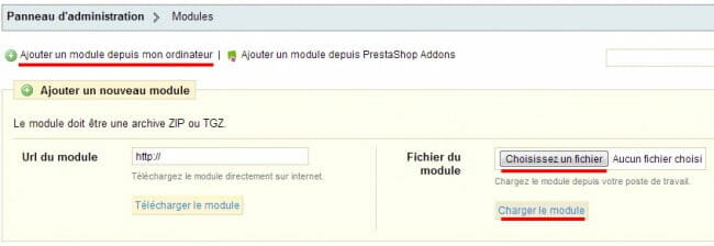 Comment installer un module sous Prestashop ?