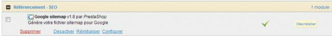 Comment générer le fichier sitemap.xml sous Prestashop ?