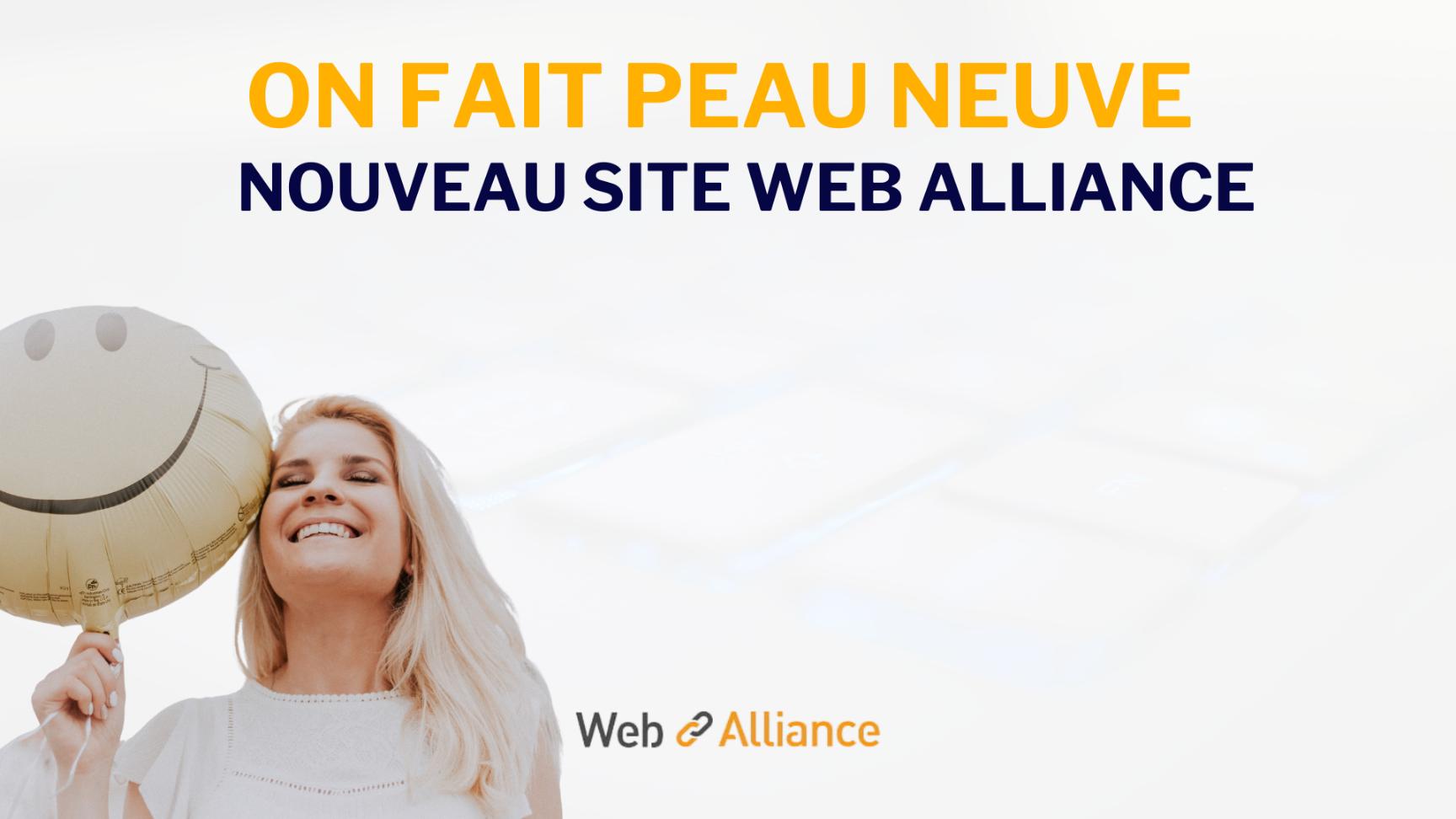 Découvrez notre nouveau site Web Alliance : design et innovations