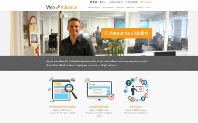 Le nouveau site de Web Alliance