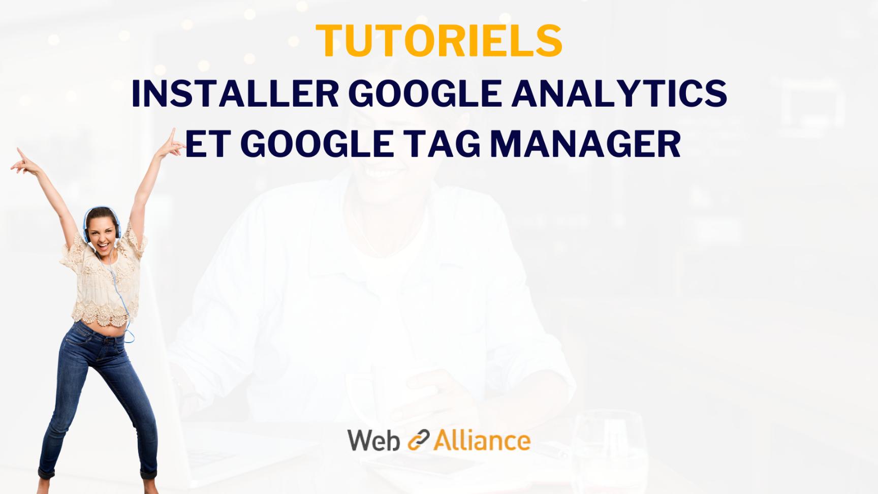 installer google analytics google tag manager