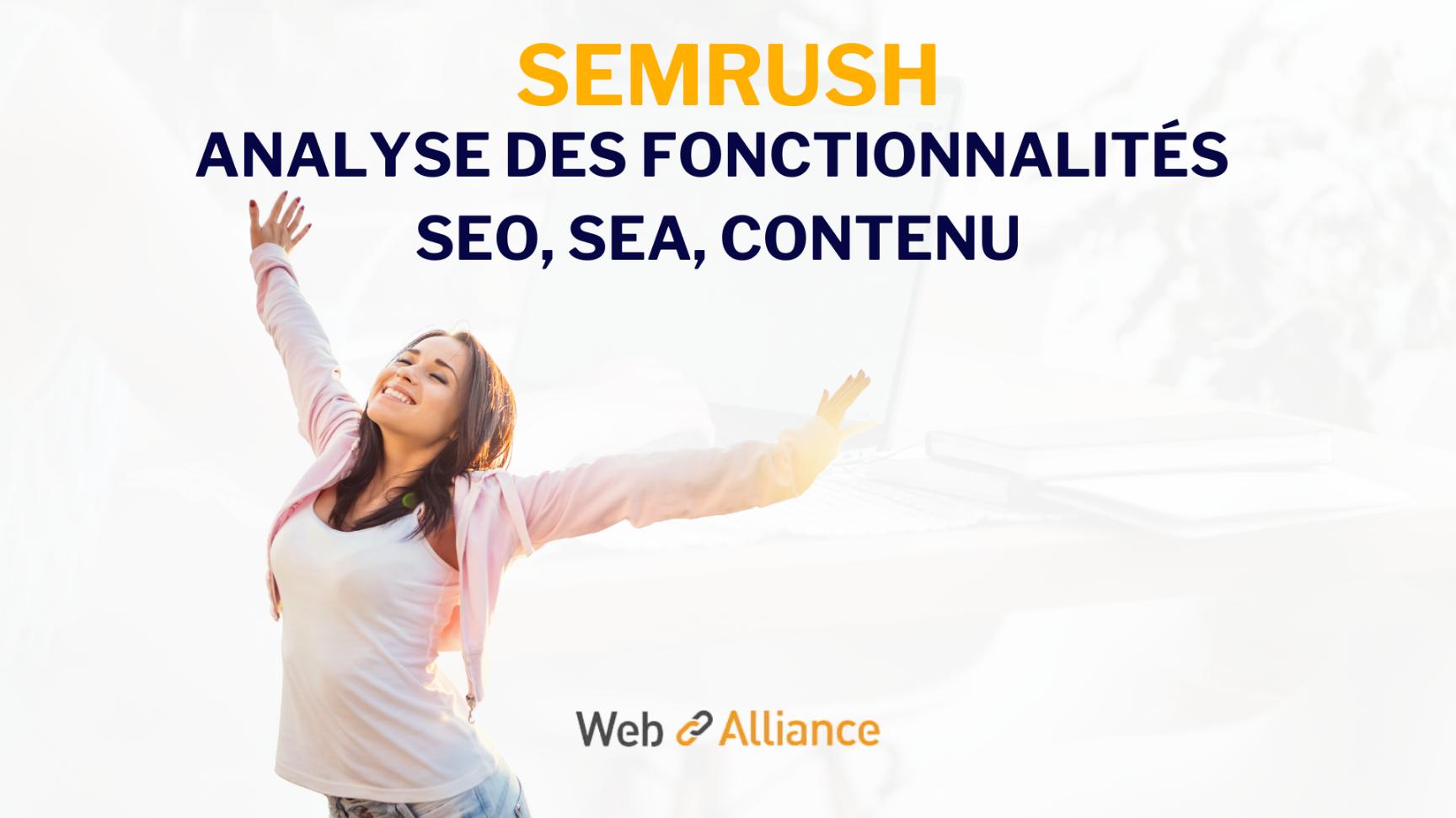 analyse fonctionnalite semrush