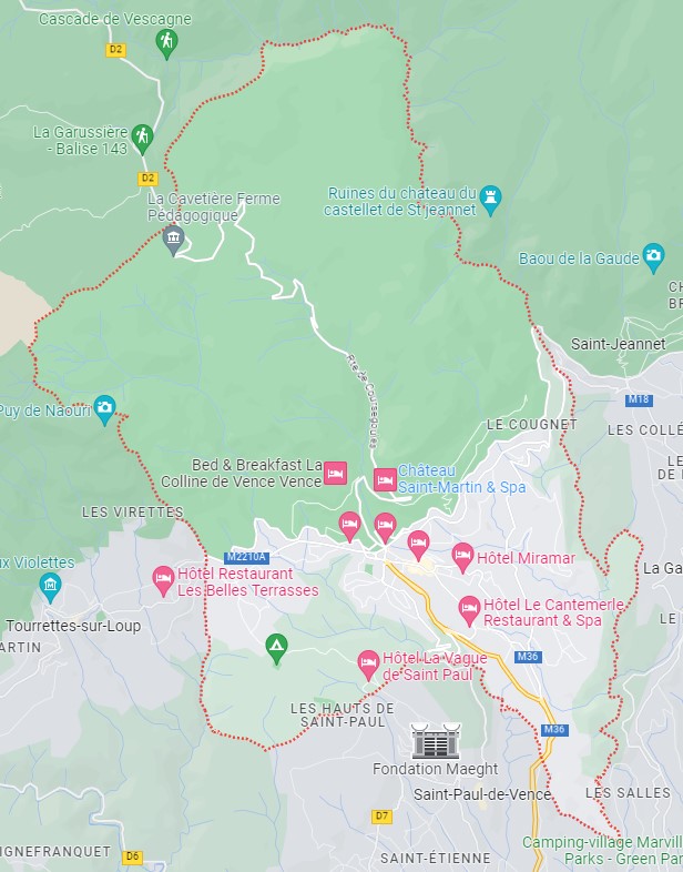 Carte Nice geolocalisation 