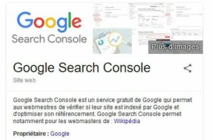 google search console