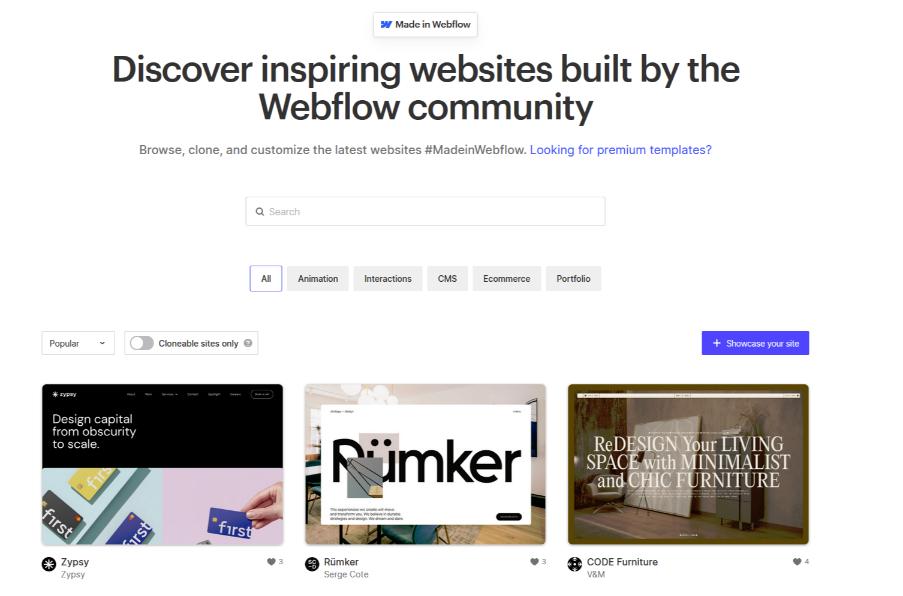 webflow