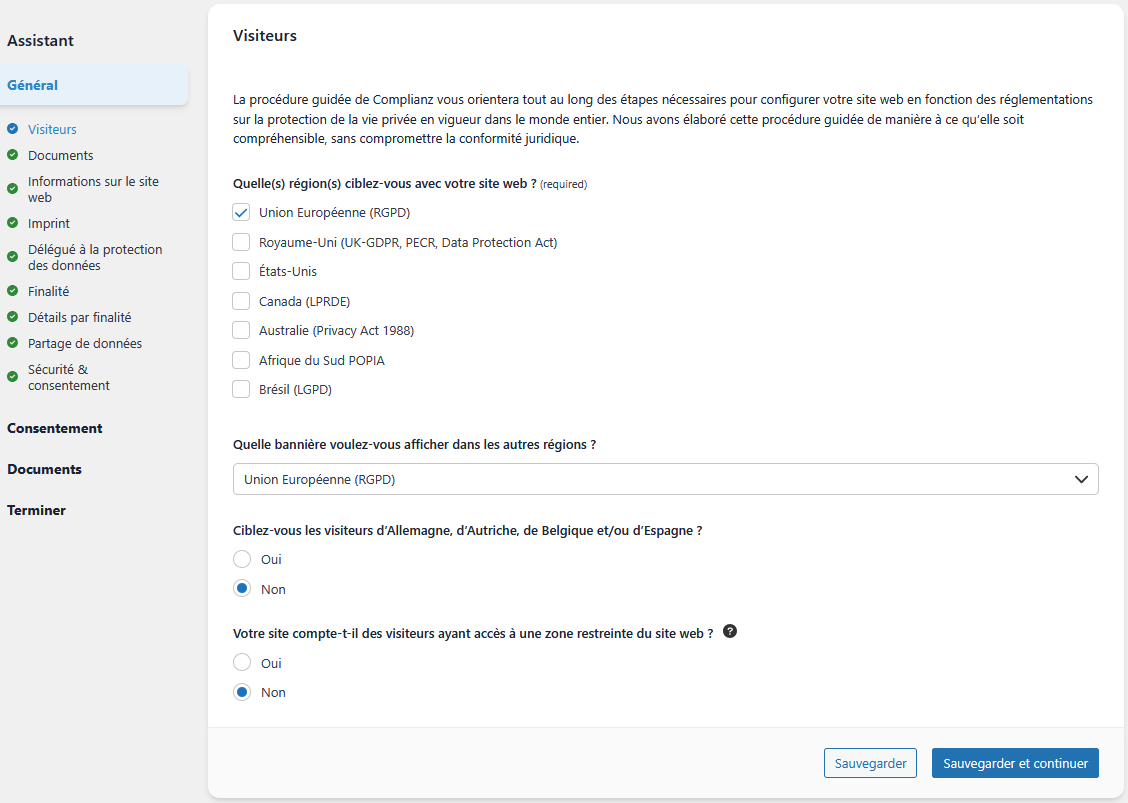 plugin complianz